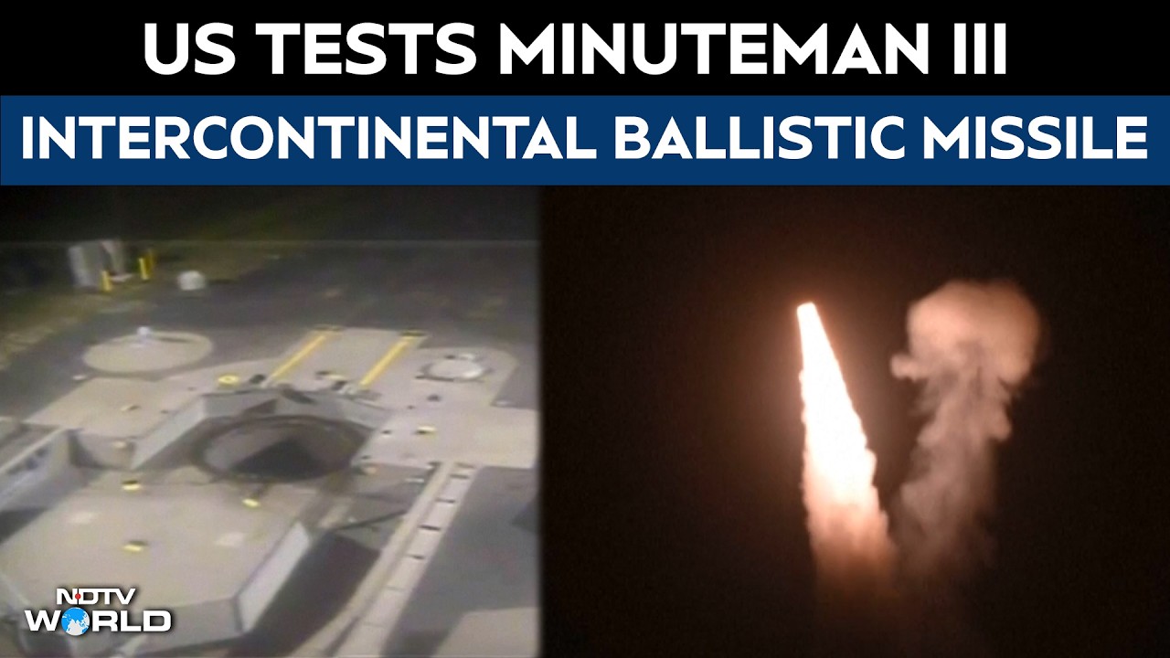 US Tests Minuteman III Intercontinental Ballistic Missile