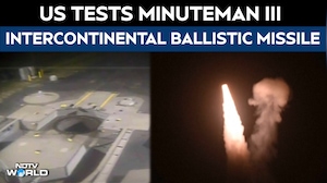 US Tests Minuteman III Intercontinental Ballistic Missile