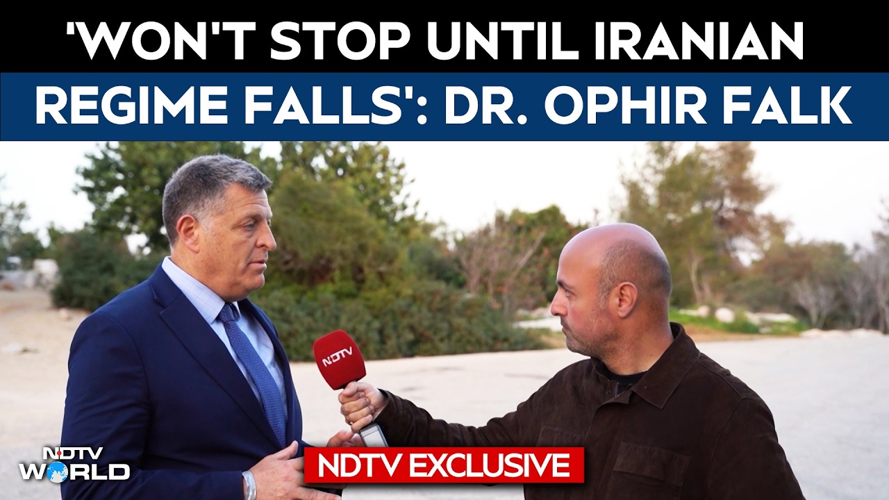 Israel Won&rsquo;t Stop Until Iranian Regime Falls: Netanyahu Aide Dr. Ophir Falk To NDTV
