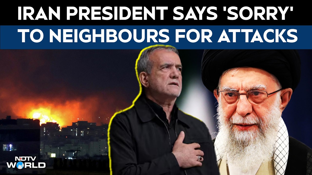 Iran President Says 'Sorry' To Neighbours For Attacks, But With A Condition