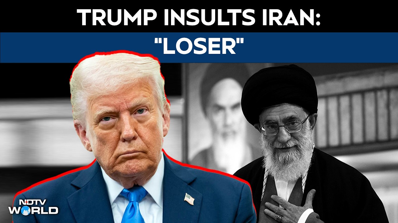 Trump Insults Iran, Warns Of Big Strike: "Loser Of The Middle East"