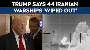 Trump Claims US Has 'Wiped Out' Iran&rsquo;s Navy, Says 44 Ships Destroyed