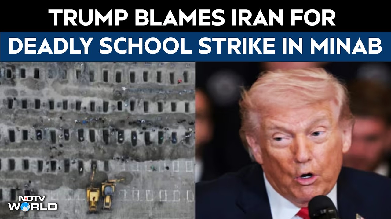 Iran News | "They Have No Accuracy": Trump Blames Iran For Deadly School Strike In Minab
