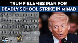 Iran News | "They Have No Accuracy": Trump Blames Iran For Deadly School Strike In Minab
