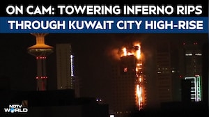 On Camera: Massive Inferno Engulfs Kuwait City High-Rise Amid Iran Drone Attacks