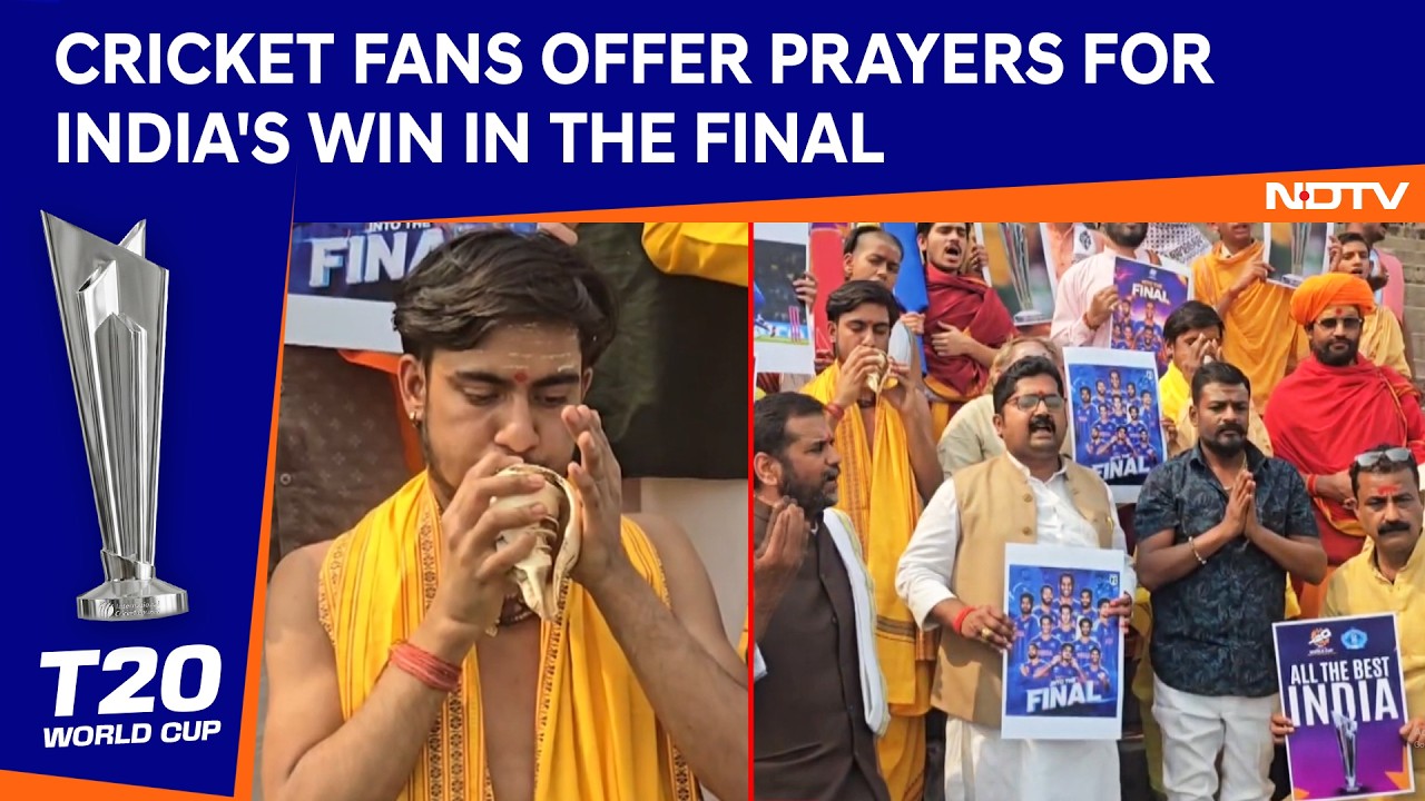 T20 World Cup Final | Cricket Fans Offer Prayers For India's Win Over New Zealand In The Final