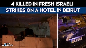 Israel Strikes Beirut | 4 Killed In Israeli Strikes On A Hotel In Beirut