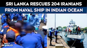 Sri Lanka Rescues 204 Iranians From Naval Ship in Indian Ocean
