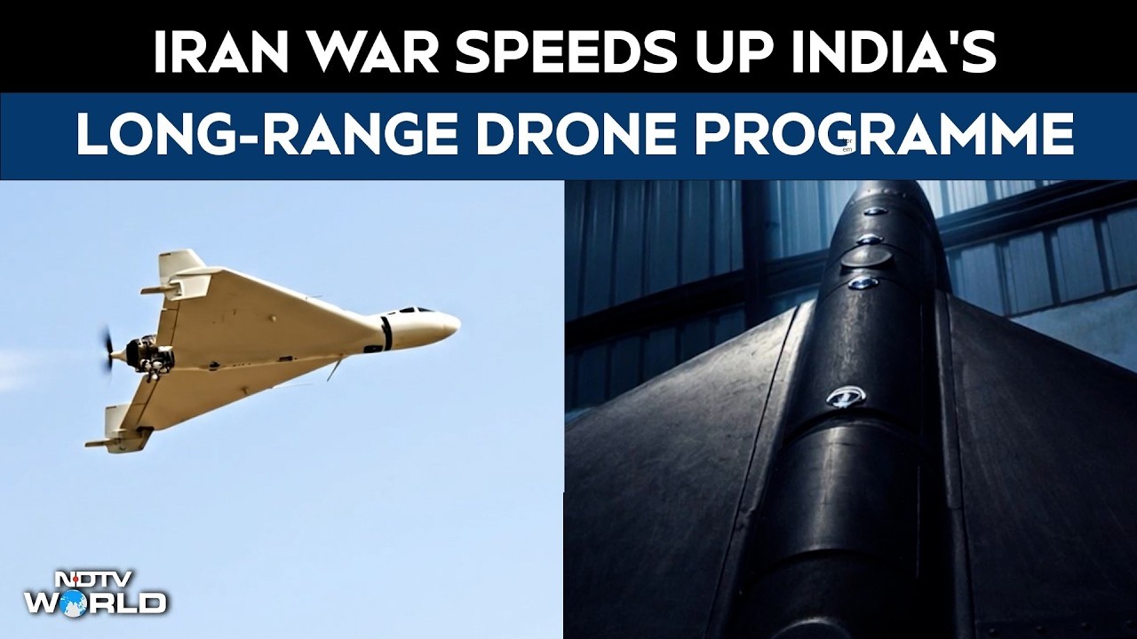 India Fast-Tracks 'Shahed-Style' Drone Projects Amid Iran War