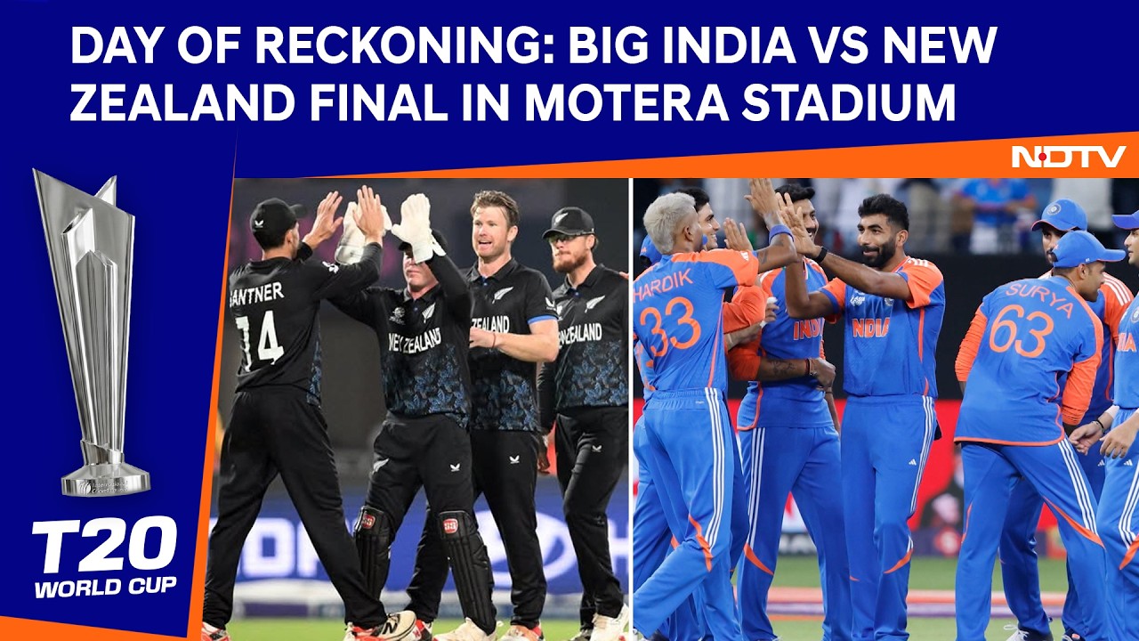 T20 World Cup | Day Of Reckoning: Big India Vs New Zealand Final At ...