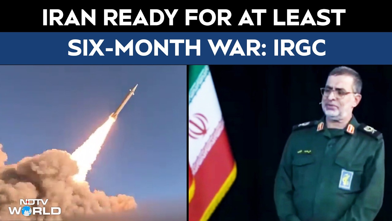 IRGC Says Iran Ready For Six-Month War, Claims New-Generation Missiles Yet To Be Used
