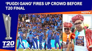 'Pugdi Gang' Fires Up The Crowd Ahead Of T20 World Cup Final