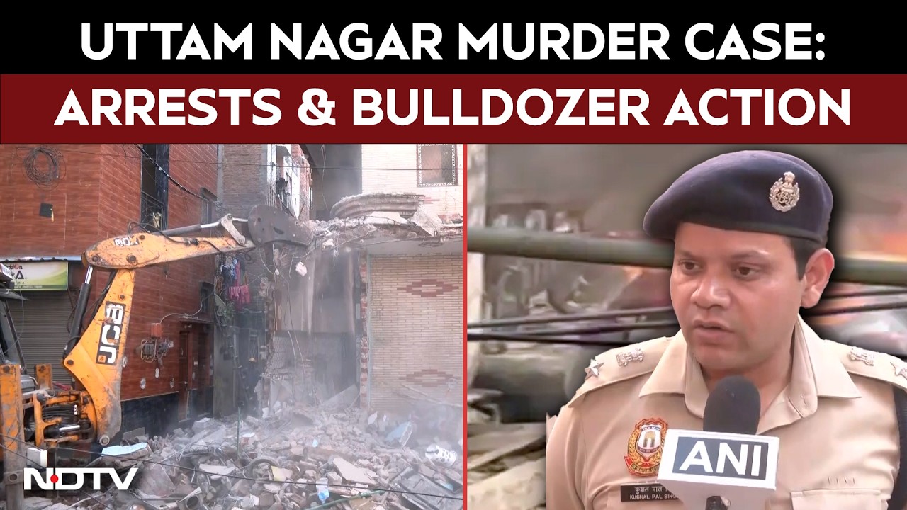 Uttam Nagar Murder Case: 8th Accused Arrested, Bulldozer Action Underway