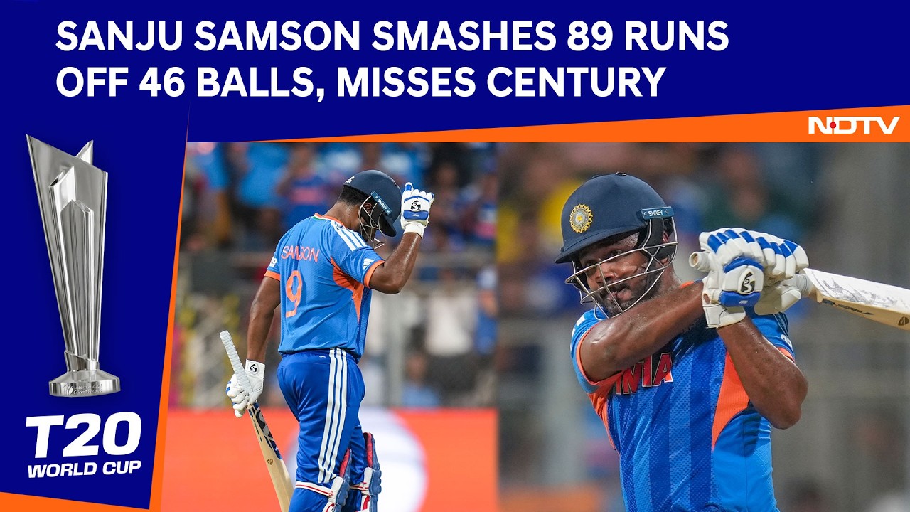 Sanju Samson Smashes 89 Runs Off 46 Balls, Misses Century