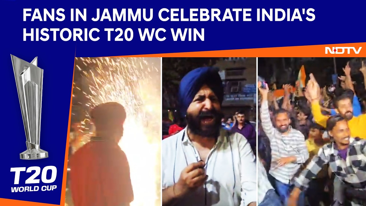Fans In Jammu Celebrate India's Historic Win In T20 World Cup