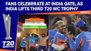 Fans Celebrate At India Gate, As India Lifts Third T20 World Cup Trophy