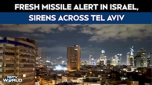 Israel Iran War News | Fresh Missile Alerts Sound Across Tel Aviv; IDF Says Ready For Long War