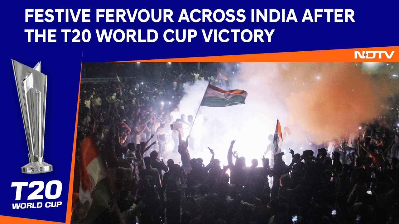 Celebrations Across Maharashtra As Indian Cricket team Wins The T20 World Cup
