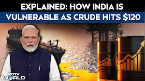 Middle East War| Crude Hits $120 Amid Strait Of Hormuz Crisis: Why India Is Vulnerable To The Crisis