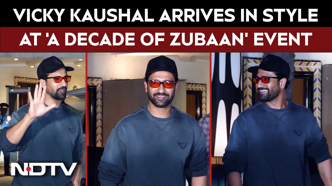 Vicky Kaushal's Stylish Look At The Screening Of ‘A Decade of Zubaan’
