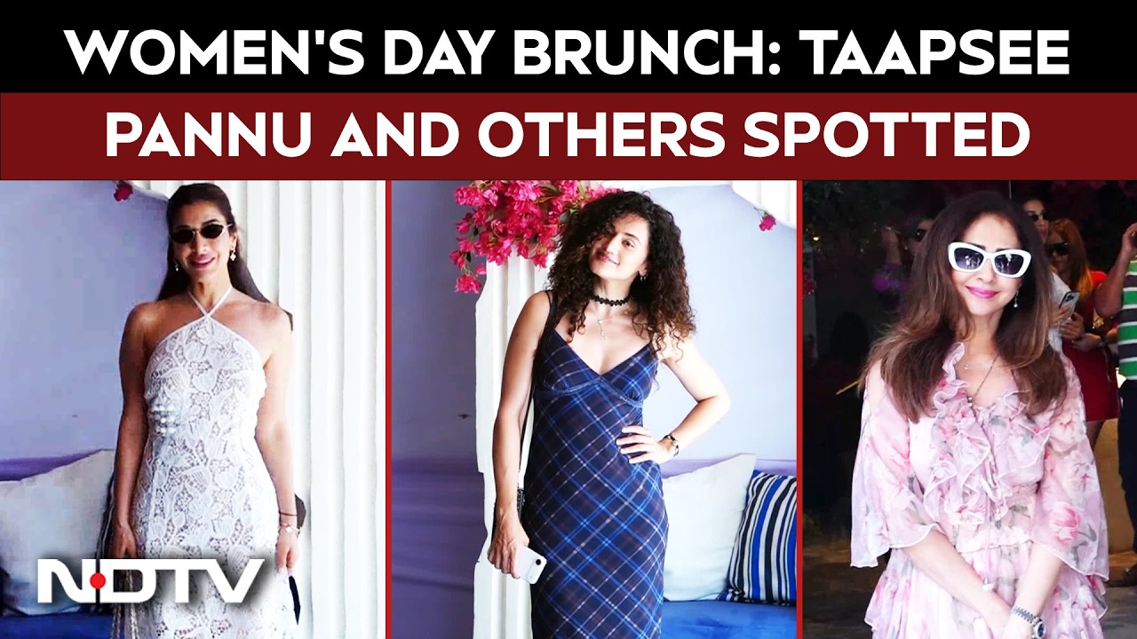Taapsee Pannu, Sophie Choudry, Urmila Matondkar Spotted At An Event
