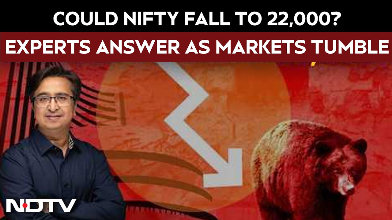Indian Markets Crash | Will Nifty Slip Below 22,000 As Middle East War Shocks Stock Market?