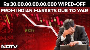 Indian Stock Market Crash | Iran War Wipes Off Rs 30 Lakh Crore, Rs 12 Lakh Crore Lost On March 9