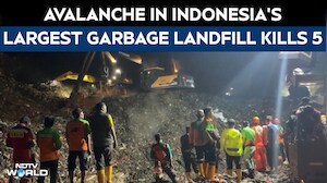 Garbage Avalanche At Indonesia's Largest Landfill Kills 5