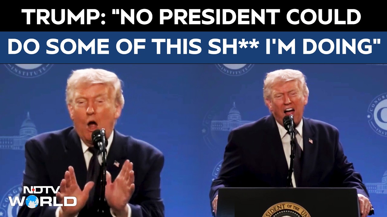 Trump: "No Other President Could Do Some Of This Sh** I'm Doing"