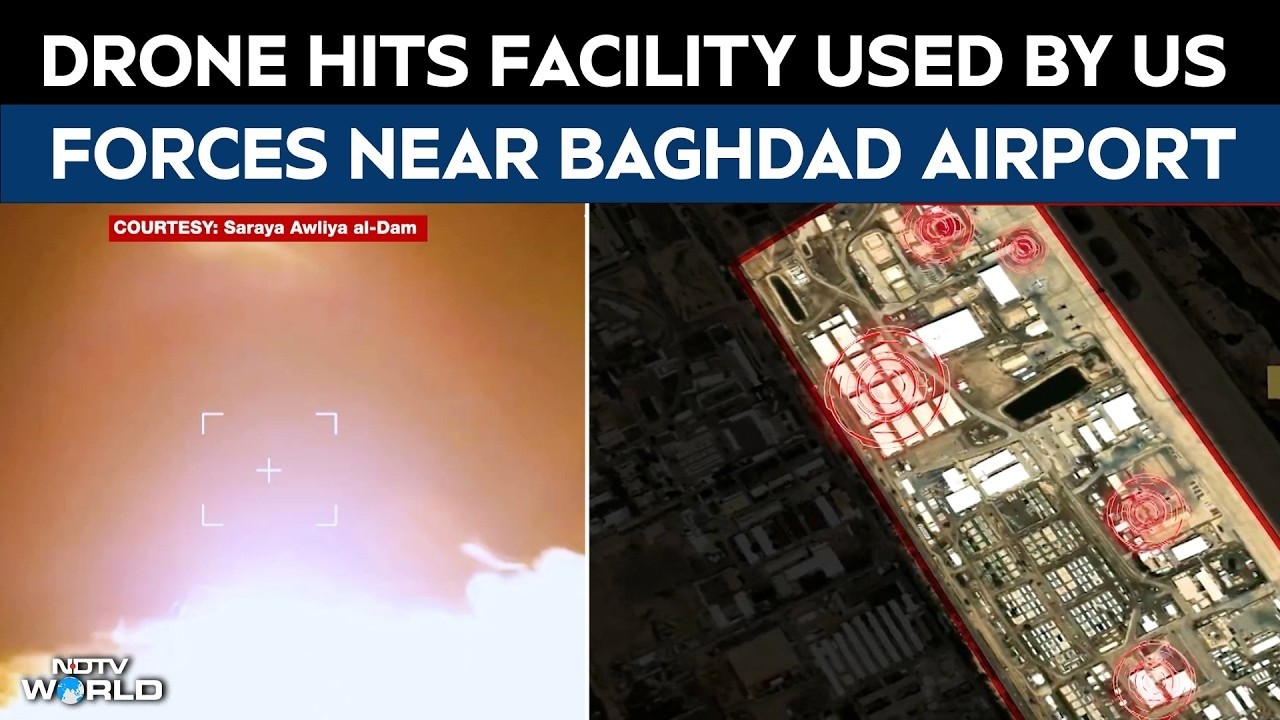 Drone Strike Targets Facility Used By US Forces Near Baghdad Airport