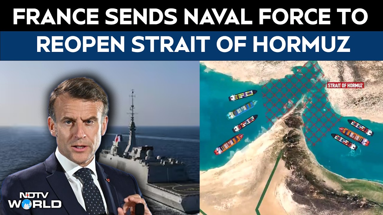 France Sends Naval Force To Reopen The Strait Of Hormuz Amidst Oil Shortages