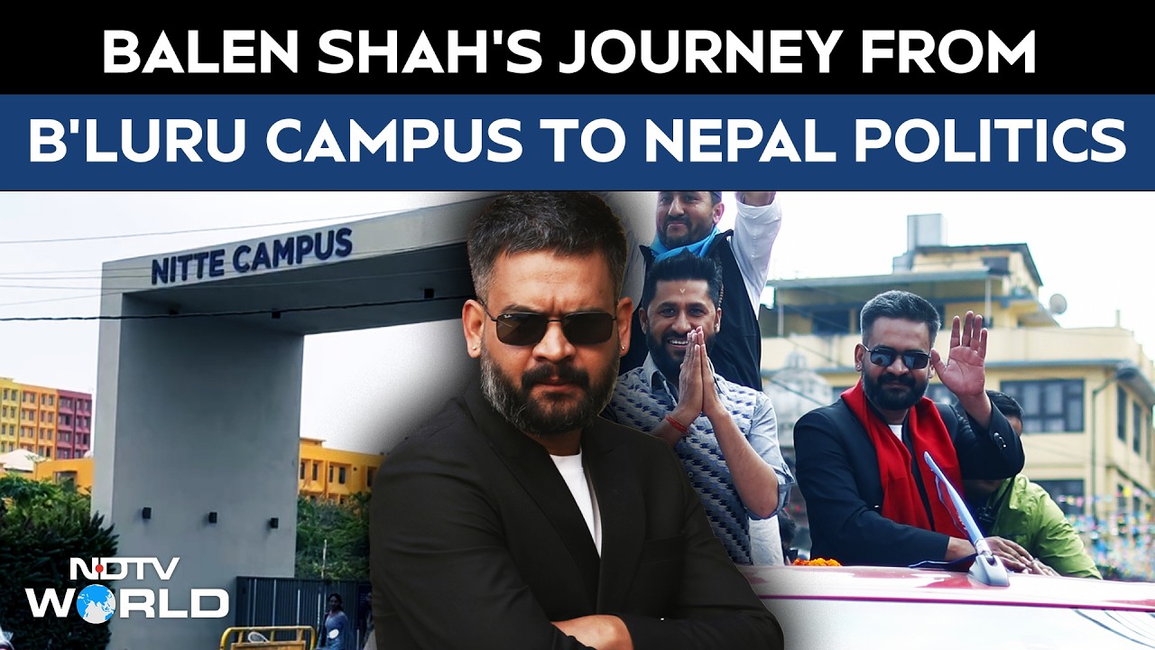 Bengaluru Campus To Nepal's Political Power: The Untold Story Of Balen Shah