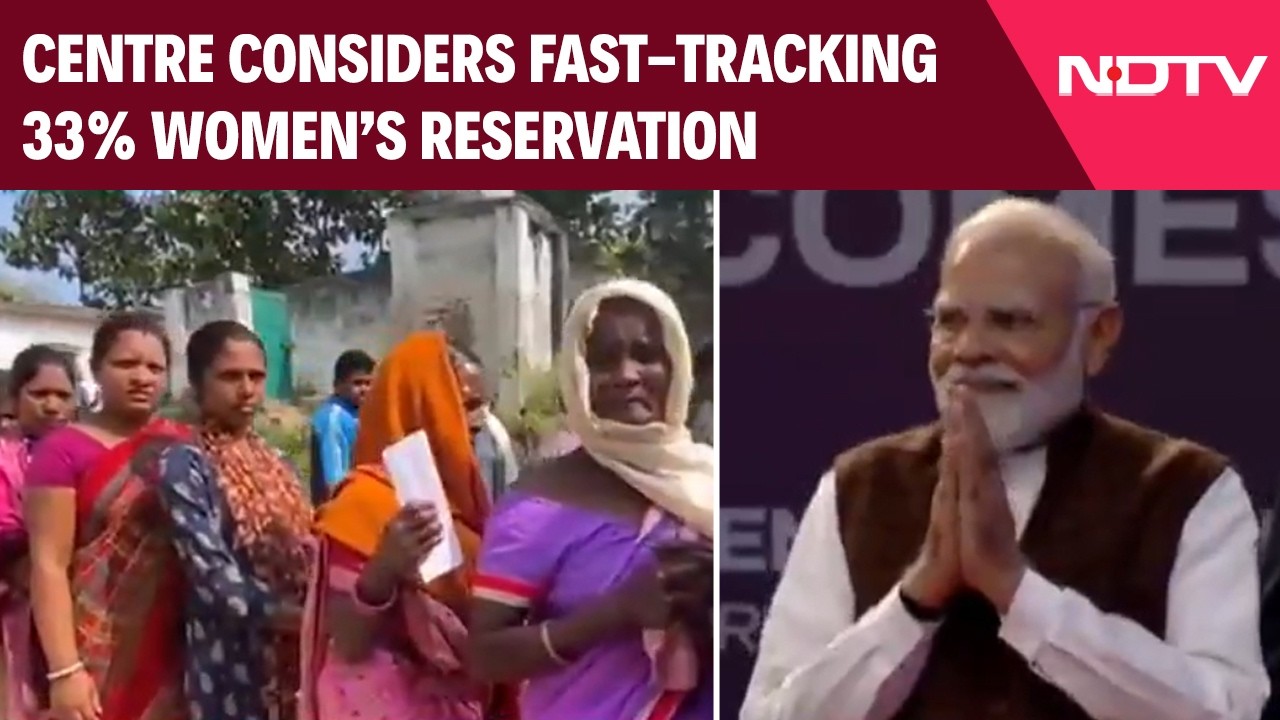 Women's Reservation Bill | Centre Weighs Fast-Tracking Women&rsquo;s Reservation For 2029 Polls