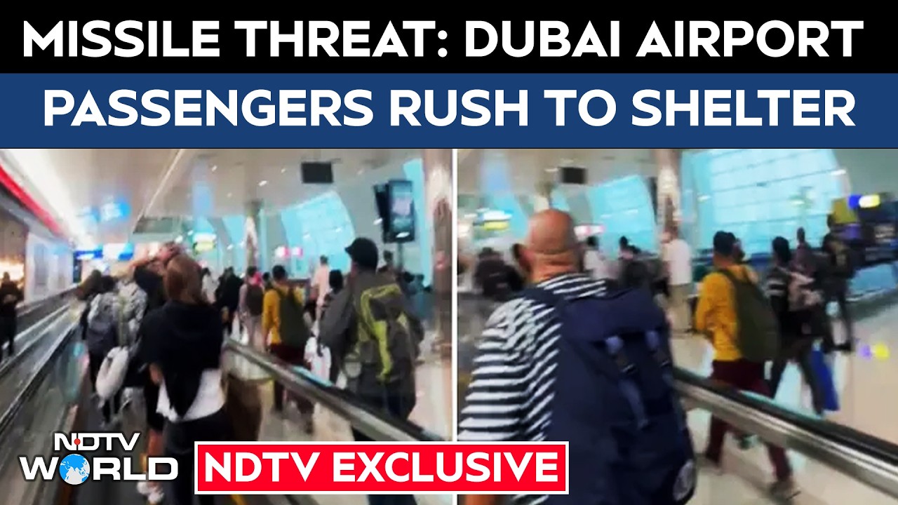 Dubai Airport Attack | Passengers At Dubai Airport Sent To Shelter Amid Iran Missile Threat