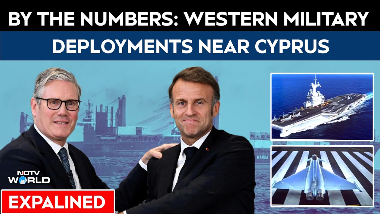 US Iran War Latest | West Deploys Warships, Jets Near Cyprus Amid Escalating Conflict