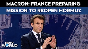 Emmanuel Macron: France Preparing 'Defensive' Mission To Reopen Strait Of Hormuz