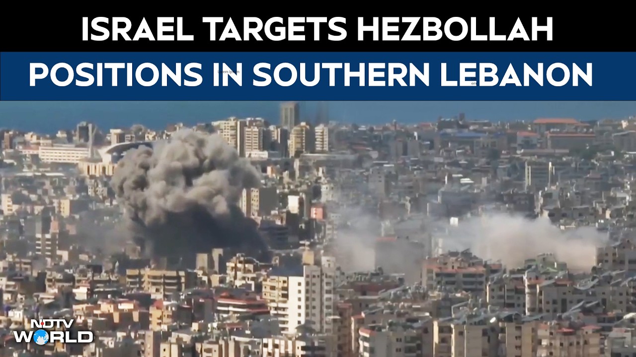 Israel Launches Drone Strikes in Southern Lebanon, Hezbollah Targets Hit