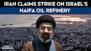Iran Attacks Israel | Iran Claims Strike On Israel&rsquo;s Haifa Oil Refinery