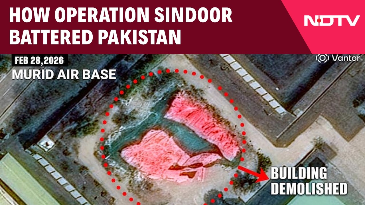 Repairs Failed, Pakistan Demolishes Murid Air Base Building Hit During Operation Sindoor