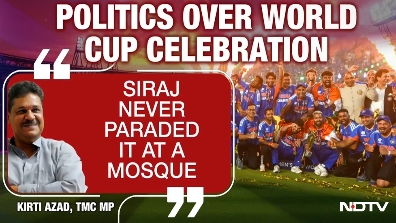 T20 World Cup | Political Storm After Team India Visits Temple With T20 Trophy