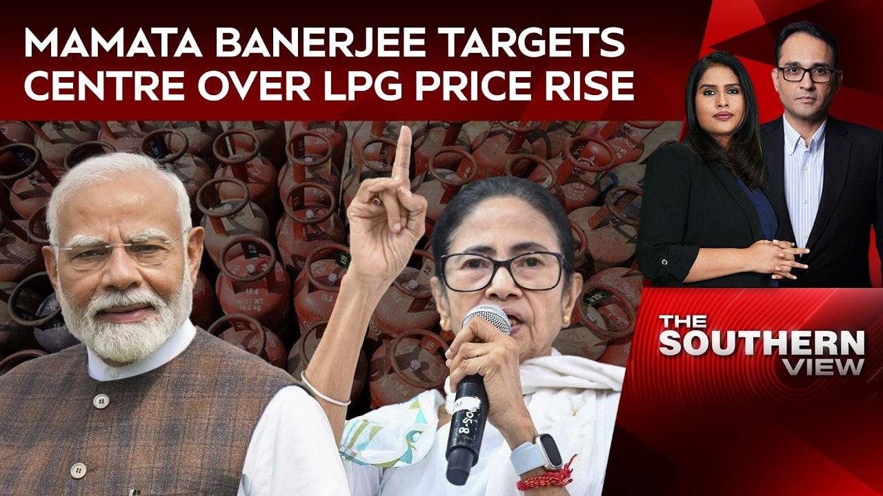 Mamata Banerjee Targets Centre Over LPG Price Rise Amid West Asia War