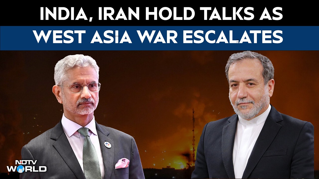 Iran Israel War | India, Iran Hold Talks As West Asia War Escalates