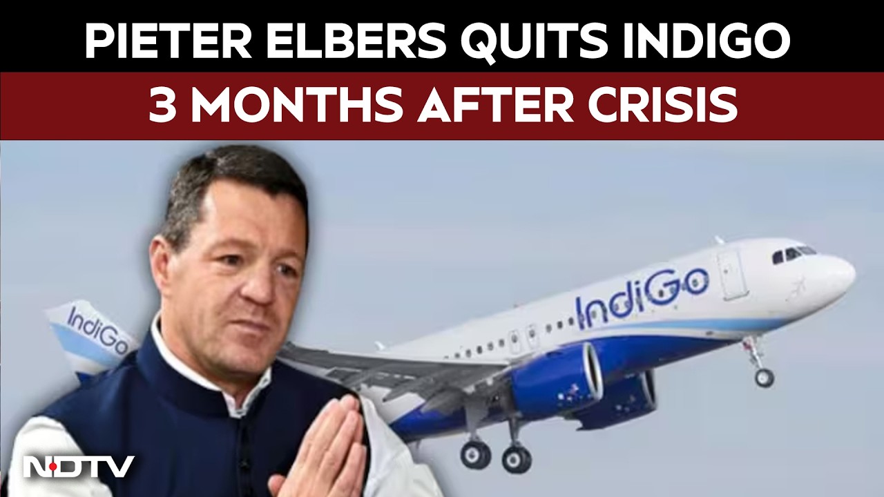 Indigo News | CEO Pieter Elbers Quits With "Immediate Effect" 3 Months After IndiGo Crisis