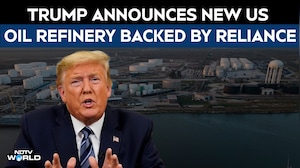 Trump Announces New US Oil Refinery With Investment From Reliance