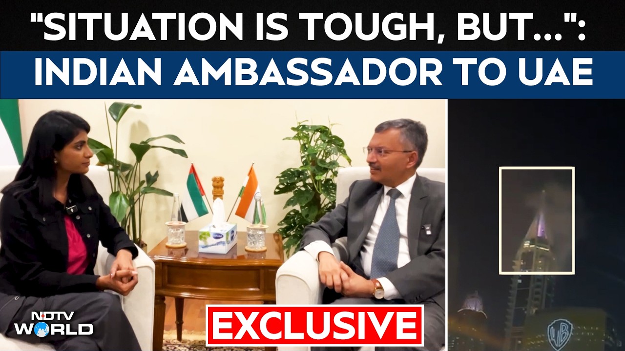 Middle East Conflict | "Situation Is Tough But...": Deepak Mittal, Indian Envoy In UAE To NDTV