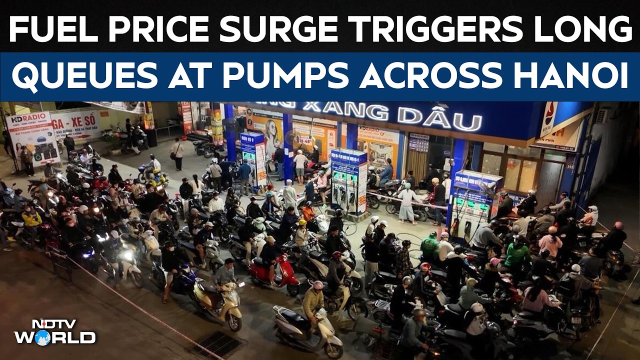 Vietnam News | Long Queues Seen At Hanoi Gas Stations As Fuel Prices Surge Amid Middle East Tensions
