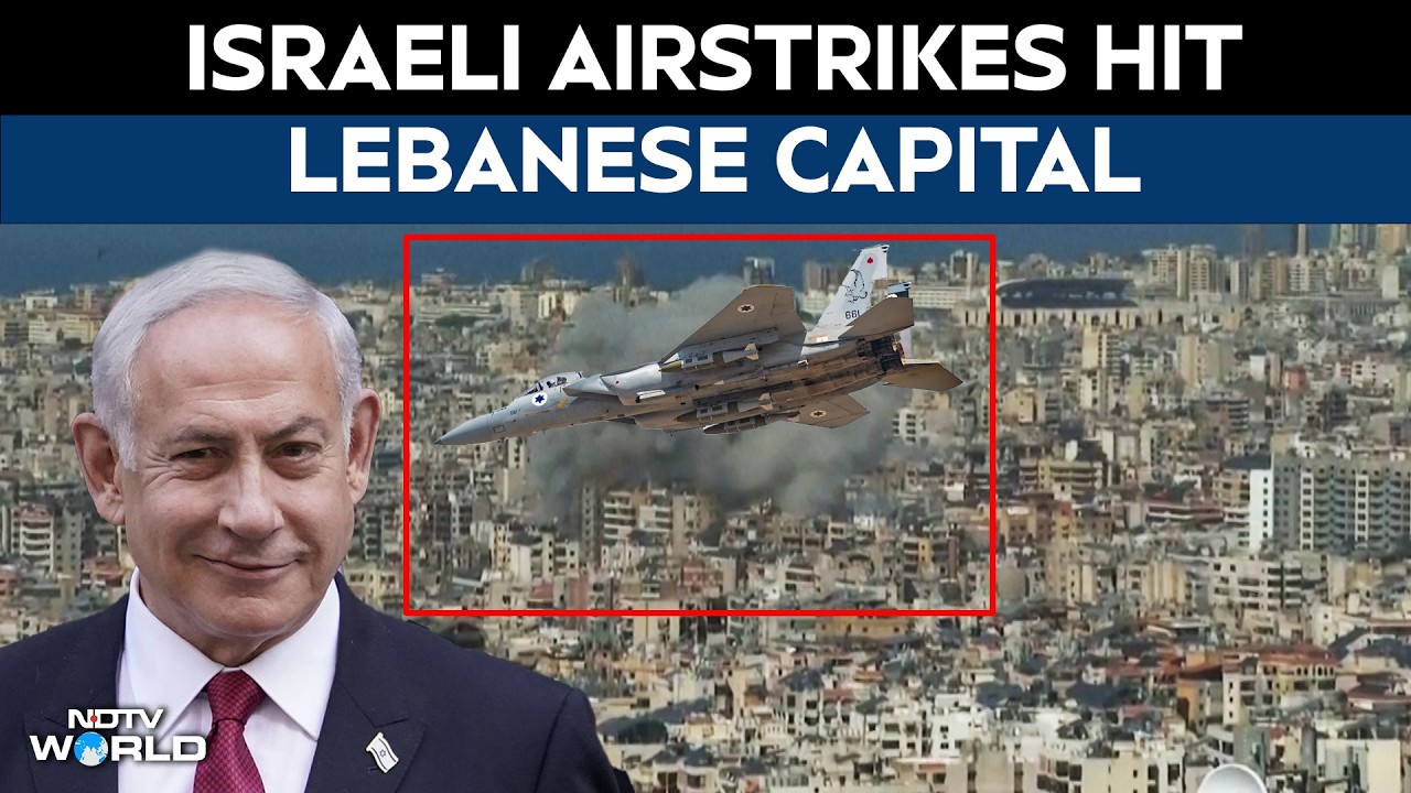 Explosions Rock Beirut As Israeli Airstrikes Hit Lebanese Capital