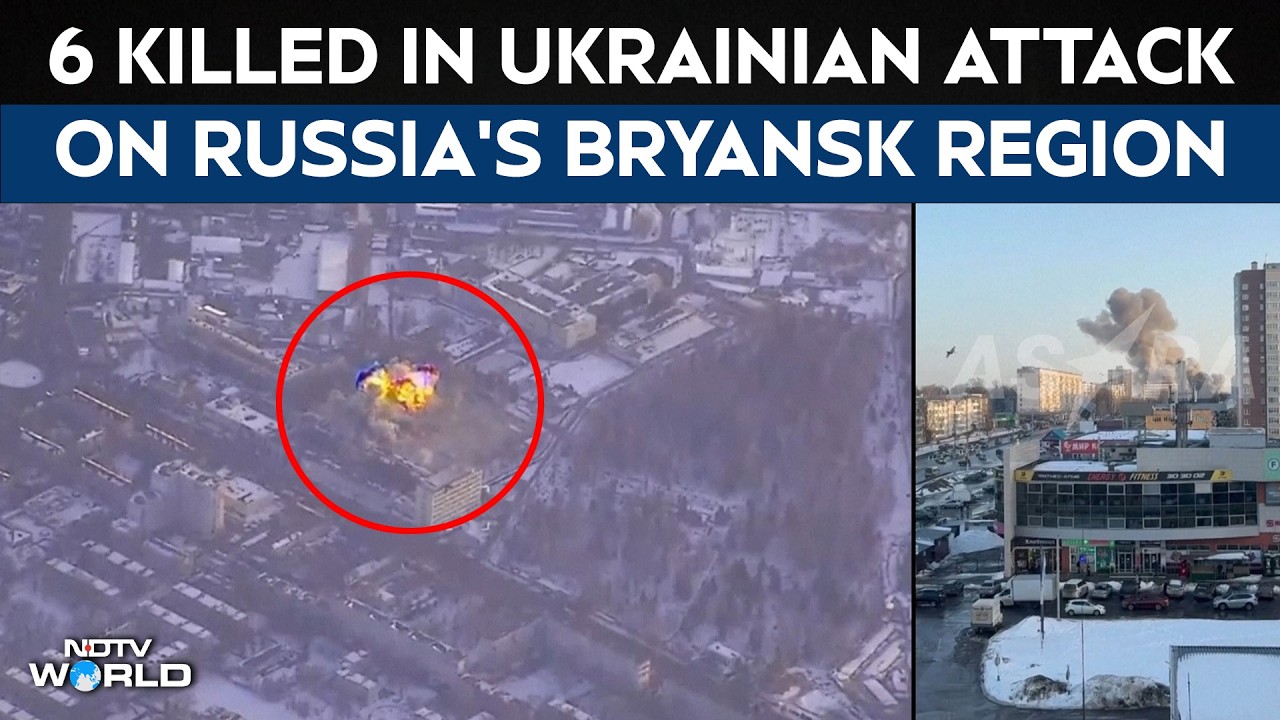 Ukraine Targets Russia's Bryansk Microelectronics Plant In Latest Strike, 6 Civilians Killed