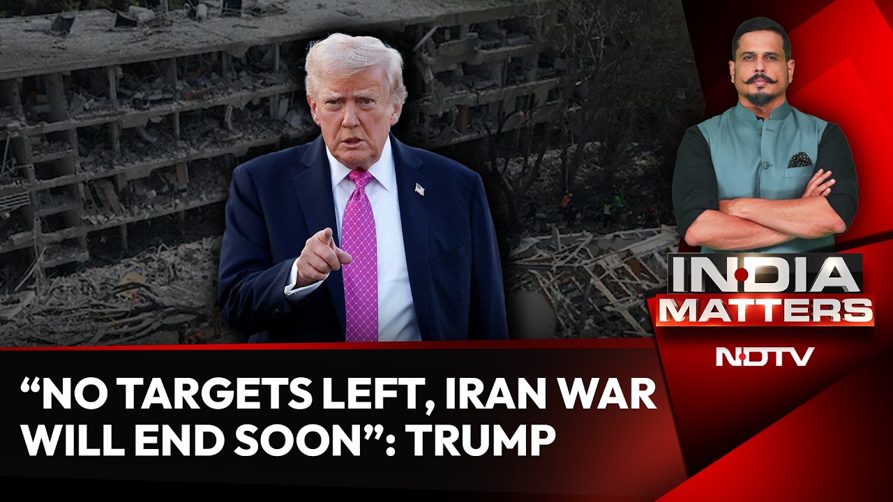 US Iran War | "No Targets Left In Iran, The War Will End Soon": Donald Trump