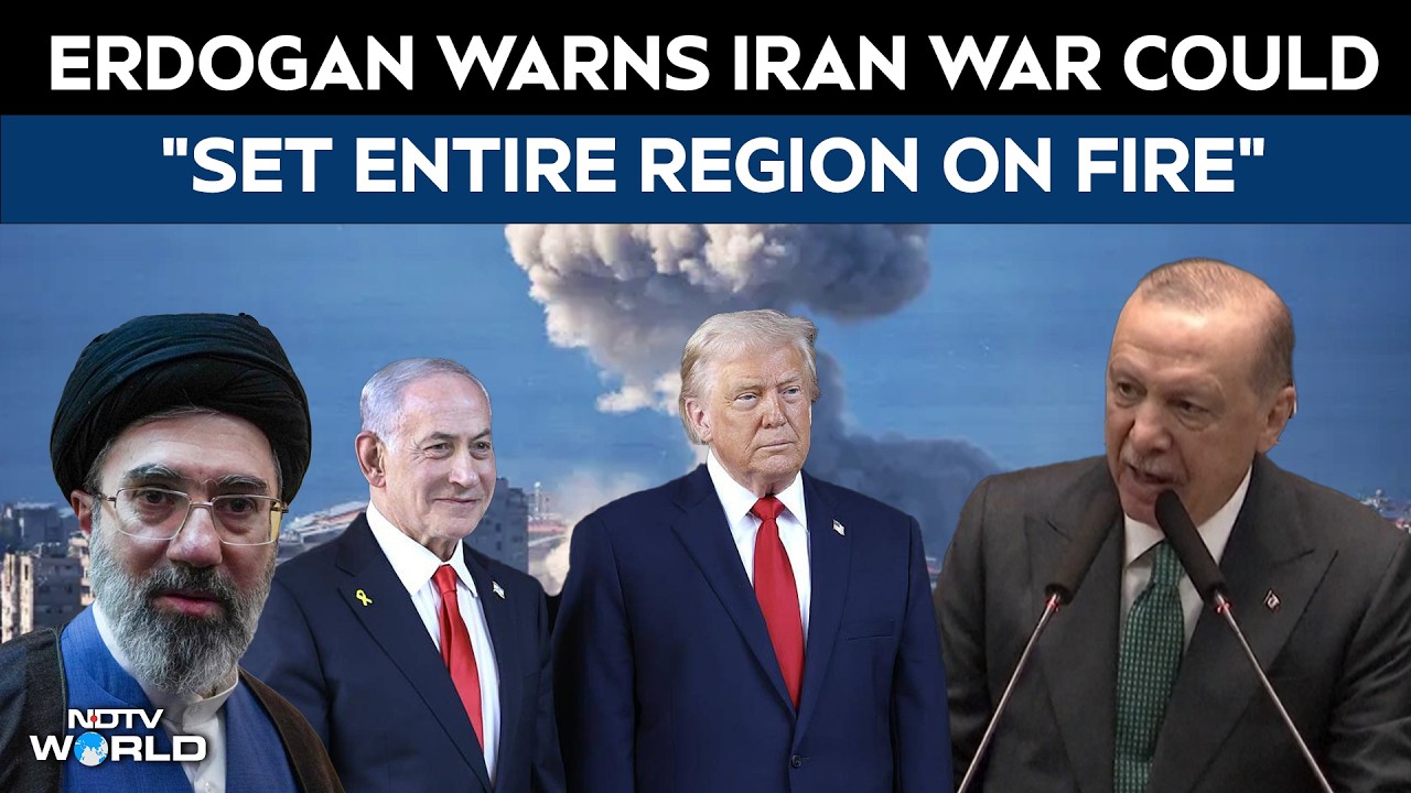 Turkey President Erdogan Warns Iran War Could "Set Entire Region on Fire"